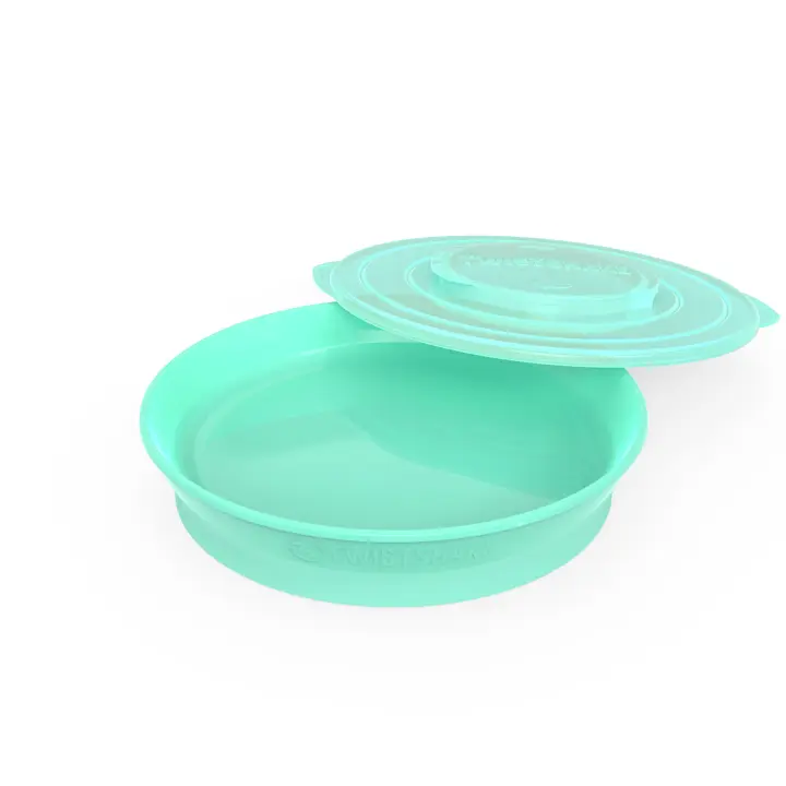 Plato Pastel Verde Twistshake 6+m - 1