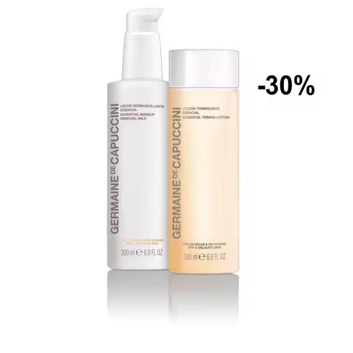 Germaine de Capuccini Comfort Skin Duo pieles secas y delicadas 760801 Leche desmaquillante esencial y Loción tonificante esencial - 1