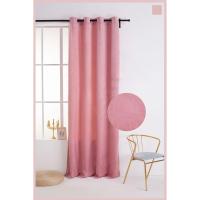 Cortinas de satén resistentes a las arrugas para decoración de fiesta, cortina tercio pelo con diseño ornamental de tipo abanico 150X260 cm poliéster.Color sólido para el hogar, sala de estar y dormitori - details 7
