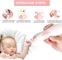 Corthauñas Eléctrico para Bebés, Seguro para recien nacidos, cuida de las uñas de los pies y de las Manos. (AA). - details 1