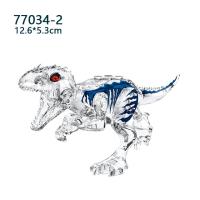 Bloques De Construcción Dinosaurios Jurásico Indominus Rex Figura De Acción Tyrannosaurus Modelo Artesanal Juguete Para Niños - details 6