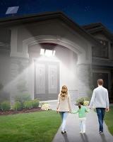 Lámpara Solar Exterior Con 3 Modos De Iluminación 348LED Luz De Pared Con Sensor De Movimiento PIR Impermeable Para Jardín Y Garage - details 9