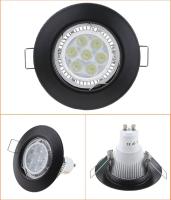 Spotlight LED MR16 Fijación Revestida De Techo Ajustable Armazón GU10 Bombilla Fijación Cambiable Agujero Cortado 55mm/2.17 Pulgadas - details 9