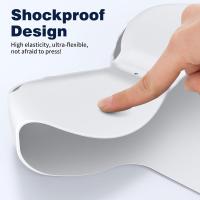Funda compatible con AirPods Max Funda protectora de silicona para auriculares supraaurales AirPods Max Funda portátil antiarañazos para auriculares AirPods Max Funda para auriculares, color blanco - details 4