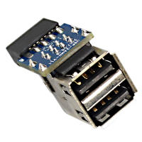 Adaptador De Cabecero De Motherboard Compatible Con Computadora Femenino Cable De Extensión USB2.0 9Pin/10P Accesorios Para Motherboard De Escritorio - details 15