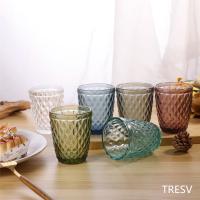 Set de 6 Vasos de Colores de Cristales de 270ml - Productos de Vidrio de Alta Calidad - Apto para Uso Diario - details 1