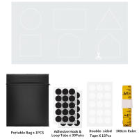 Cortina De Viaje Portátil Y Desmontable 100% Negra Para Bloquear Luz Film Para Ventana No Perforante Sin Taladro Teléfono Negro Moderno Para Sala De Estar Hogar - details 10