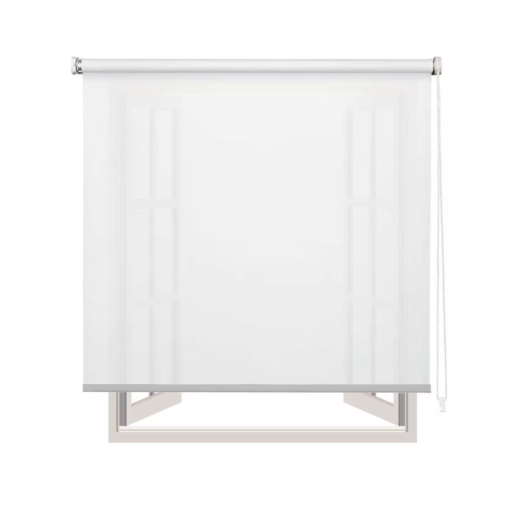 Estor Enrollable Economico Translúcido Liso, Fácil de Instalar, 60-200x180cm, Estores para Ventanas y Puertas, varios colores.