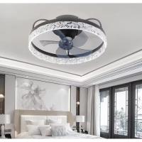 Ventilador Plafón LED 3000K-4000K-6000K Luz Regulable, 6 Velocidades de Aire y Aspas direccionables - details 0
