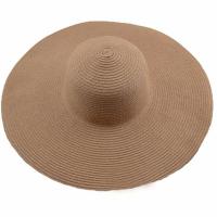 Gorro De Sol Para Mujer Con Gran Alas Plegable Verano Protección Solar Color Sólido Sombrero De Playa Casual Para Exteriores - details 10