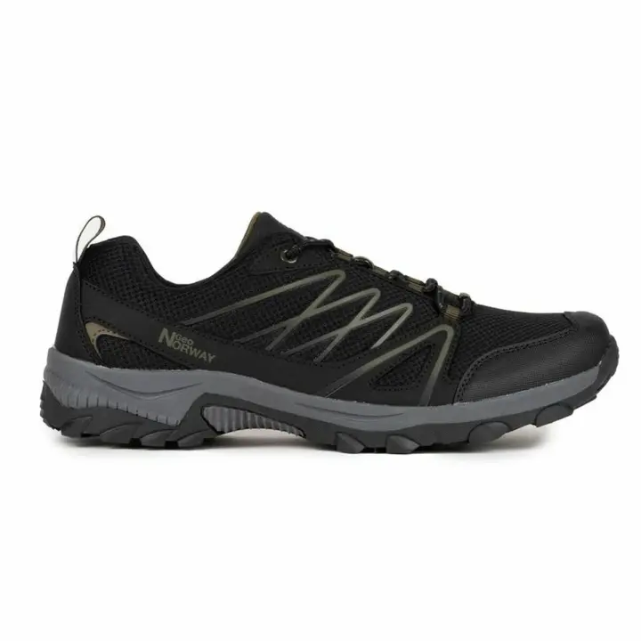 Zapatillas de Running para Adultos Geographical Norway Negro Montaña - 1