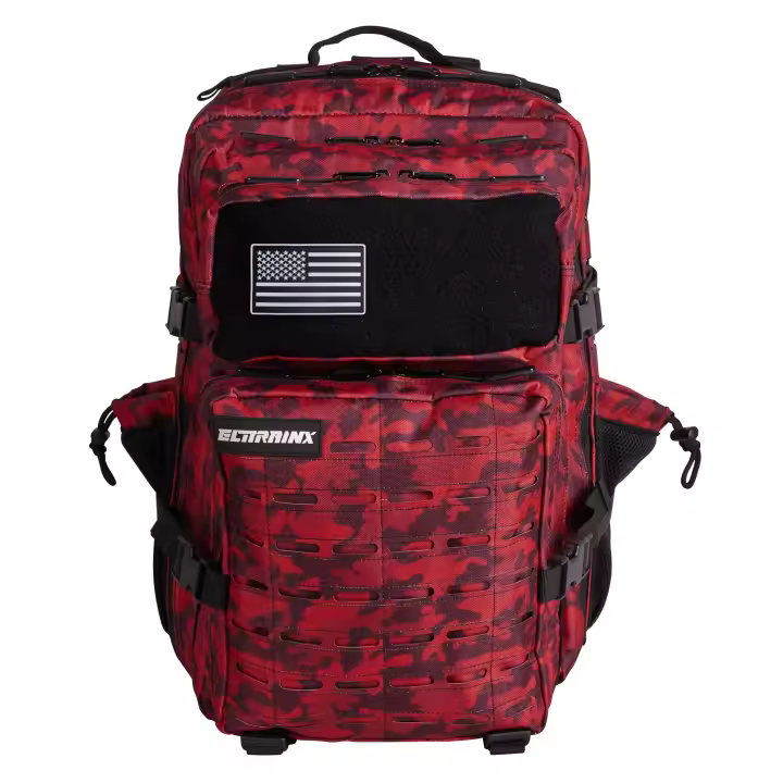 ELITRAINX Mochila Táctica V2 All in 45L Rojo Camuflaje - 1