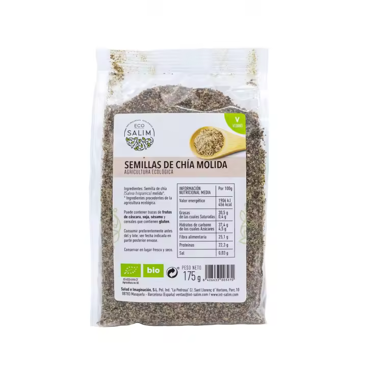 Semilla de chía molida Eco  Eco Salim - 1