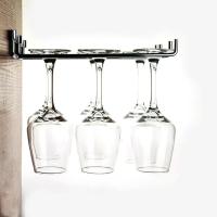 Soporte De Vajilla De Hierro Negro De Alta Calidad Para Cocina Y Bar Soporte De Cristal Para Vino Montado En La Pared Estilo Goblet - details 9