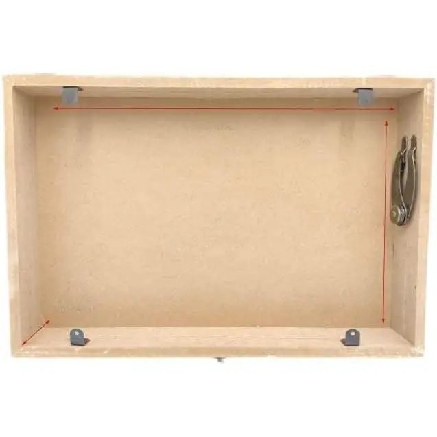 Cubierta de Medidor de Luz Decorativo ALJOIR Diseño Moderno de Madera 46x6x31cm - 1