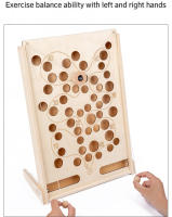 Juego De Maze De Madera Para Niños Pirate Marbles Caminata Juguete Educativo Entrenamiento De Coordinación Ocular-Motora Y Equilibrio Regalo Ideal Para Niños - details 2