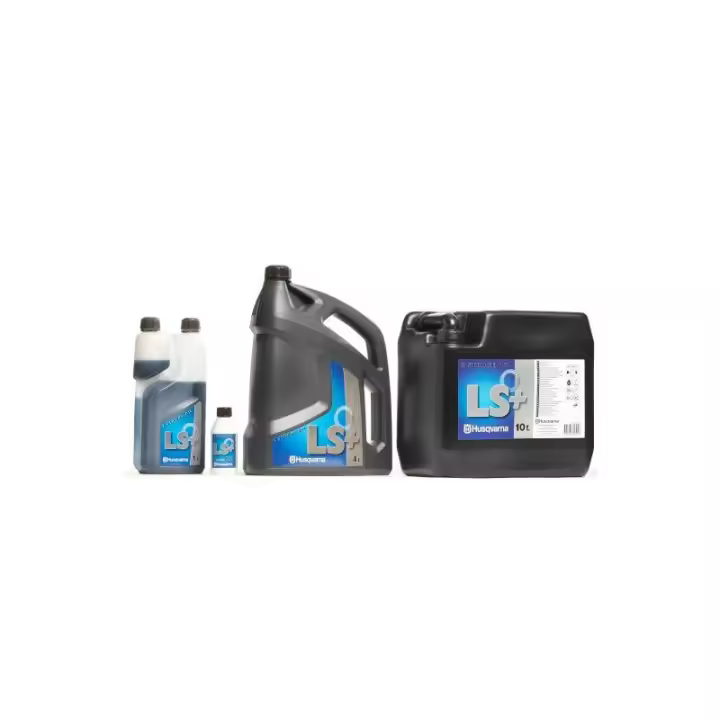 Husqvarna Aceite 2 Tiempos LS+ 0,1 L - Mezcla de Aceites Mineral y Sintético para Motosierras y Desbrozadoras - 1