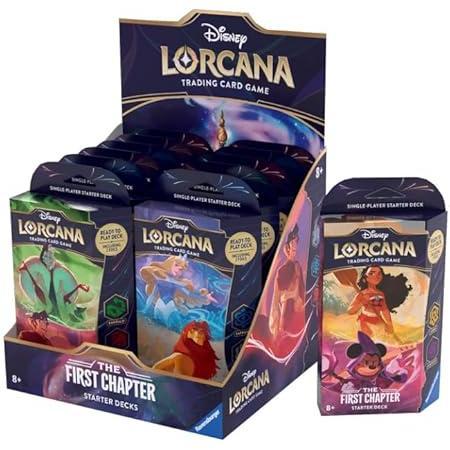 Cartas Disney Lorcana The First Chapter 12 sobres (Importacion UK) - Nuevo precintado