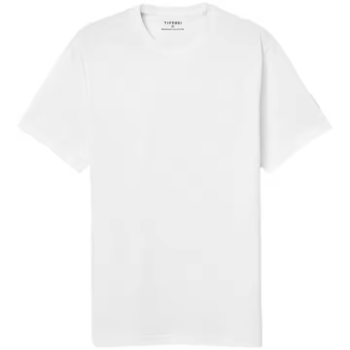 Camiseta de Manga Corta Tiffosi Basic para hombre en color blanco - 1