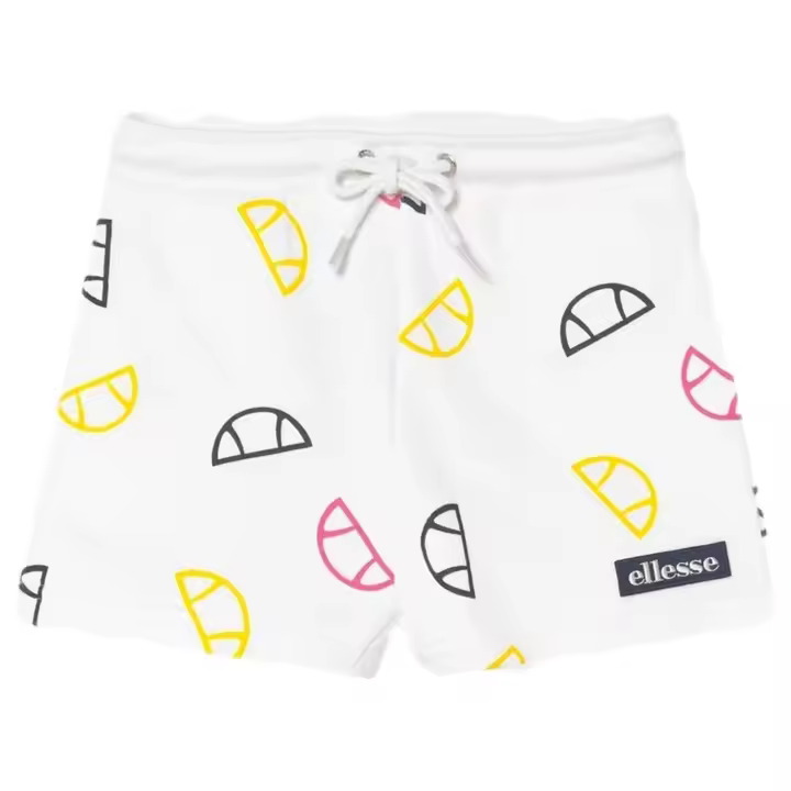 Bermudas Ellesse Ucci Short para kids en color blanco - 1