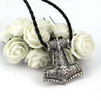 Collar De Runas Escandinavas Con Amuleto De Thor Mjolnir Y Vegvisir Colgante De Ancora En Acero Inoxidable Para Hombres Joyería Moda Unisex - details 2
