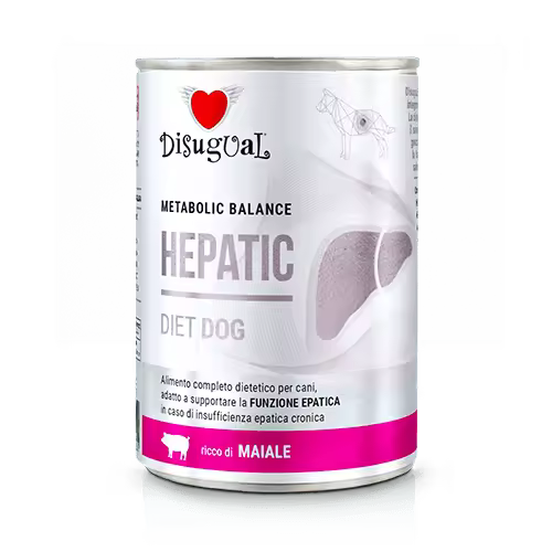 Disugual Perros Hepático con Cerdo 400 gr - 1
