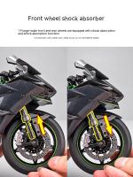 Modelo Único De Motocicleta Ninja H2R 1:9 Regalo Ideal Para Jóvenes Adultos Amor Y Amistad Regalo Para Hombres Cumpleaños - details 7