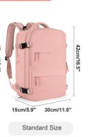 Personal Item Travel Backpack For Women Airline Approved Carry On Backpack Flight Approved Waterproof Sports Luggage Backpack Casual Daypack Small Hiking Backpack - details 2