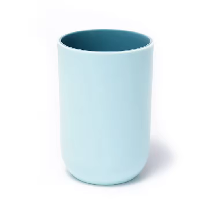 2 Vaso de Cuchillo de Dientes de baño, Vaso para Tacto de Dientes, Taza de plástico para enjuague - 1