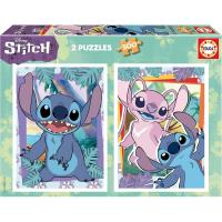 Educa - Pack de 2 Puzzles con 500 Piezas  de Stitch. Medidas: 34 x 48 cm. Incluye Cola Fix Puzzle. + 11 años Educa 19732 - details 6