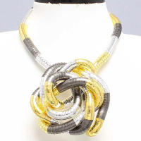 Collar De Serpiente Flexible De Hierro 90cm 5mm 12 Colores Disponibles Collar De Moda Casual Unisex Para Fiestas - details 9