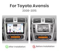 Junsun Tech Android 13 Radio para Toyota Avensis T27 2008 2009 2010 2011 2012 2013 2014 2015 de Coche con Chip Qualcomm de 8 Núcleos CarPlay Inalámbrico Autorradio Estéreo Pantalla HD Multimedia - details 3