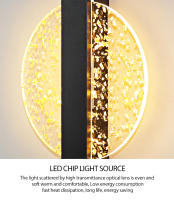 Lámpara De Pared LED De Acrílico Luces De Interior Modernas Sconce 10W Para Dormitorio Y Sala De Estar Luz De Noche AC85-265V - details 7