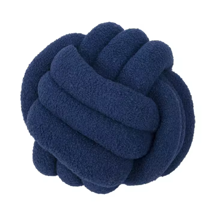 Cojín De Silla De Jardín Suave Verano Cubierta De Terciopelo Nudo Almohada De Apoyo Para Sofá Estilo Jacquard Sólido - 1