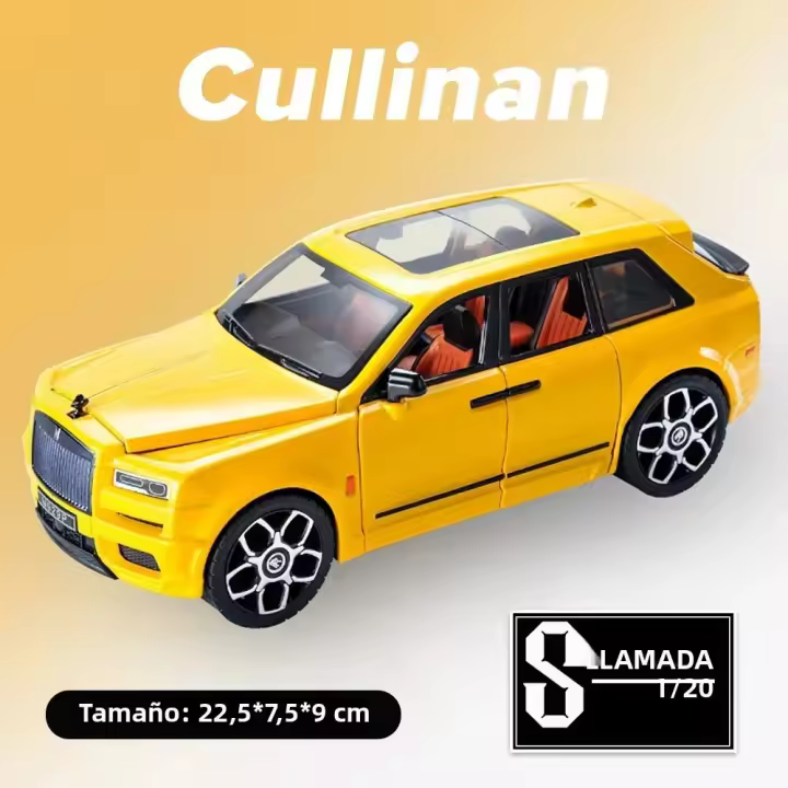 Modelo De Coche De Aleación a Escala 1/20 Rolls-Royce Cullinan Metal Diecast Vehículos Juguetes Con Retroalimentación Para Niños Regalo Colección - 1