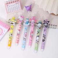Sanrio 48PCS Bolígrafos De Gel Lindos Kuromi Melody Hello Kitty Acrylic Patch Presión De Bola 0.5 Negro Para Niñas Regalos Estudiantiles De Alta Calidad - details 7