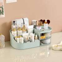 Organizador De Maquillaje Multifuncional Con Cajón Transparente Caja De Almacenamiento Para Cosméticos Y Productos De Cuidado De La Piel Para Mesa De Vestir - details 2