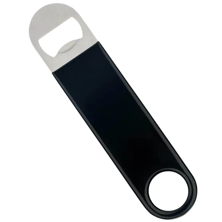Abridoras de botellas de Camarero, Hojas de Barra, Abridoras de cerveza, paquete de 1 de calidad Profesional: recuperado de Goma, inoxidable Maple. - 1