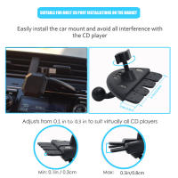 Soporte De Teléfono Móvil Magnético 360 Grados Para Coche Universal CD Player Slot Compatible Con iPhone Tablet GPS Y Smartphone - details 5