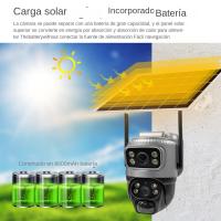 Cámara De Seguridad V380 Dual Lente 4G Con Visión Nocturna Y Detección De Humanos Impermeable 8MP 4K Batería CCTV Monitor Solar PIR - details 5