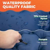 Alfombra De Dormir Doble Para Camping Externo Inflable Extra Ancha Matrícula Plegable Ultraligera Alfombra De Aire Para Acampar - details 4