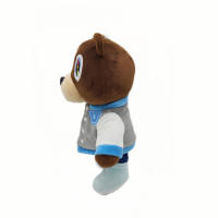 Nuevos Juguetes De Peluche Kawaii Kanye Dropout Oso Teddy Suave Decoración Para Habitación Regalo De Cumpleaños 26cm - details 2