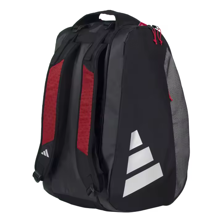 Paletero Adidas Multigame Negro y Rojo - Ale Galán - Nueva Temporada 2025 - Mochila Padel Hombre - 1