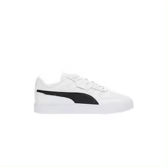 Zapatilla Puma Caven Blanco - Piel Sintética, Entresuela Elevada y Suela de Goma - 1