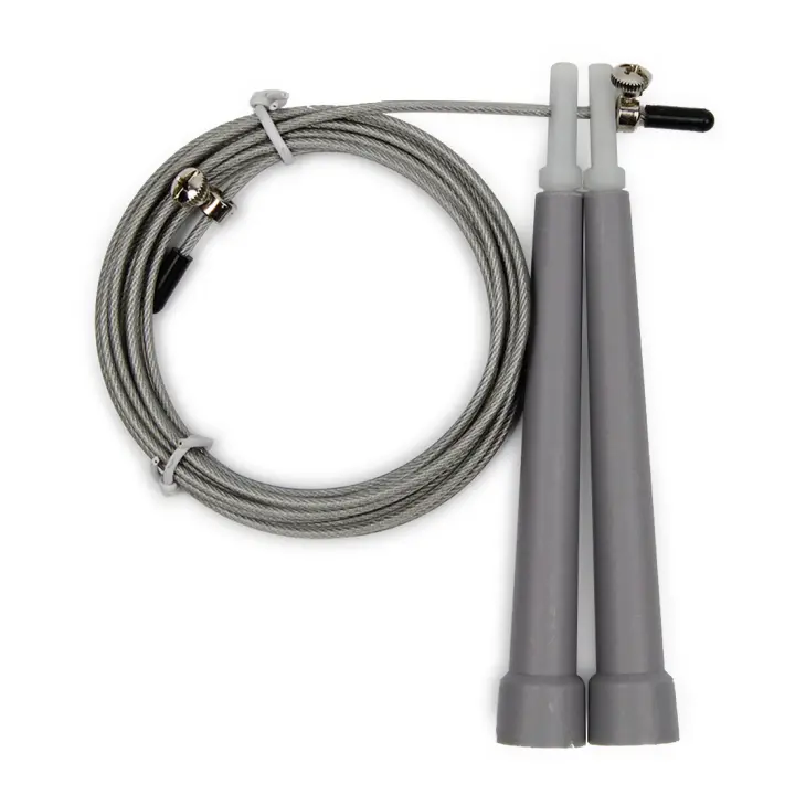 Cuerda De Saltar De Acero Profesional Ajustable Para Fitness Y Ejercicio De Entrenamiento Cardio Para Hombres Y Mujeres - 1