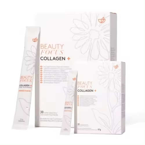 2 unidades Beauty Focus Collagen+ Suplemento de Belleza para Piel Radiante y Rejuvenecida - 1