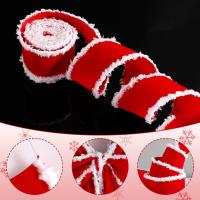 10m Caja de Terciopelo Rojo para Lagos Gift, Bodas, Decoraciones para árculos de Navidad, hacer Nudos de Lazo, Manualidades - details 0