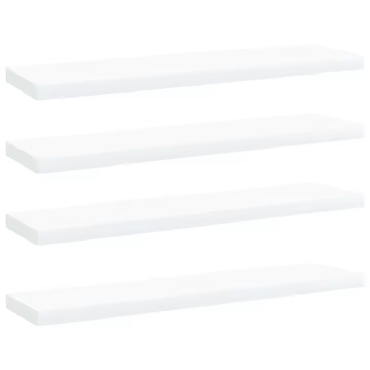 Estantes para estantería 4 uds madera contrachapada 40x10x1,5cm - 1