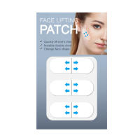 12Pcs Parches Antienvejecimiento Invisibles Para Rostro Y Cuello Eliminación De Arrugas Mascarilla Facial Adelgazante Para Levantamiento V De La Cara - details 11