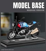 Modelo De Motocicleta De Aleación Simulación 1:12 Bao Ma Latte Juguete Para Niños Decoración De Obsequio De Metal Sin Batería Para Adolescentes Mayores De 14 Años - details 8